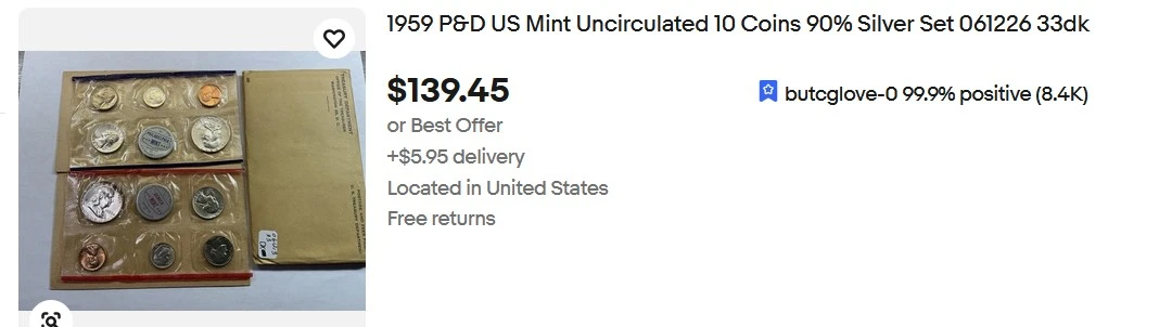 Completed!--US-Mint-Set-Collection,-1959-Through-2026
